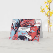 ハロウィン2の悪賢い魔法使い カード (黄色い花)