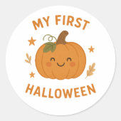 ハロウィン2025 マイファーストハロウィン 赤ちゃん シール (正面)