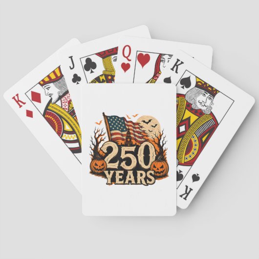 ハロウィン250周年記念アメリカ合衆国1776-2026 トランプ (裏面)