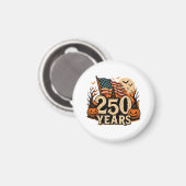ハロウィン250周年記念アメリカ合衆国1776-2026 マグネット (正面/裏面)