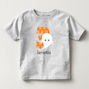 ハロウィン3 3歳の誕生日 年齢 トドラーTシャツ