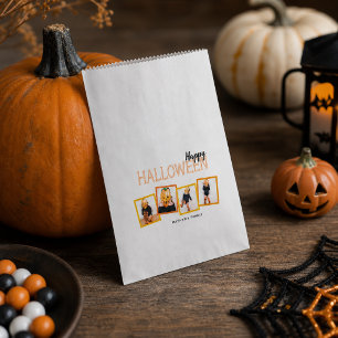 ハロウィン4枚フォトコラージュ フェイバーバッグ