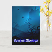 'ハロウィン4' カード (黄色い花)