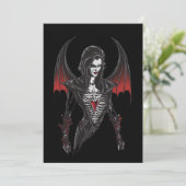 ハロウィン6吸血鬼b怖い怪物ホラー 招待状 (スタンド正面)