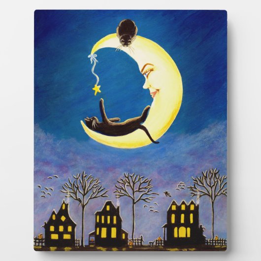 ハロウィン8×10イーゼルバックアート「サレムの星」 フォトプラーク (正面)