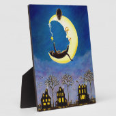 ハロウィン8×10イーゼルバックアート「サレムの星」 フォトプラーク (側面)