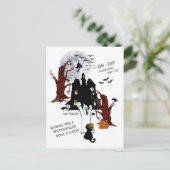 ハロウィン – ああ、何日か当ててみて ポストカード (スタンド正面)