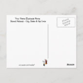 ハロウィン – ああ、何日か当ててみて ポストカード (裏面)