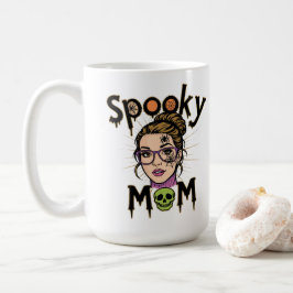 ハロウィン おかしい スプーキー お母さん 魔女 ママ コーヒーマグカップ