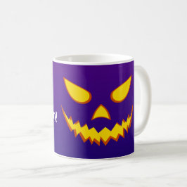 ハロウィン おかめカボチャ コーヒーマグカップ