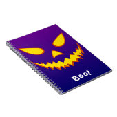 ハロウィン おかめカボチャ ノートブック (右側)
