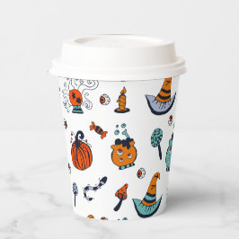 ハロウィン おばけのかわいい ペーパーカップ