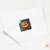 ハロウィン おばけ かぼちゃ スクエアシール (封筒)