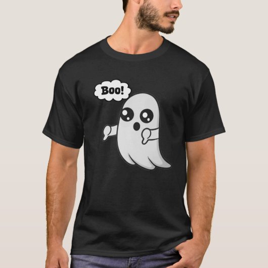 ハロウィン おばけ かわいい ファミリーTシャツ Tシャツ (正面)