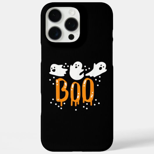 ハロウィン おばけ かわいい Case-Mate iPhoneケース (裏面)