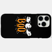 ハロウィン おばけ かわいい Case-Mate iPhoneケース (裏面 (横))