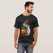 ハロウィン おばけ イグアナ スケア お菓子入れ 5 Tシャツ (正面フル)