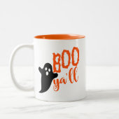 ハロウィン おばけ コーヒーマグ ツートーンマグカップ (左)