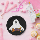 ハロウィン おばけ パーティー ペーパープレート (パーティー)