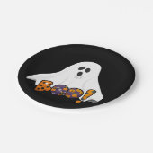 ハロウィン おばけ パーティー ペーパープレート (アングル)