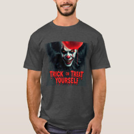ハロウィン おばけ ピエロ トリック オア トリート Tシャツ