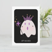 ハロウィン おばけ プリンセス カード (スタンド正面)
