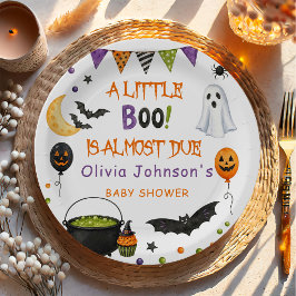 ハロウィン おばけ ベビーシャワー パーティーグッズ ペーパープレート