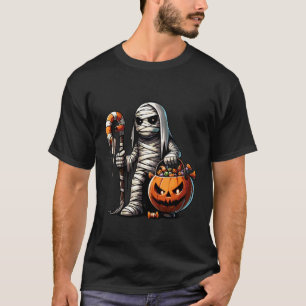 ハロウィン おばけ ミイラ お化け スイーツ お菓子入れ Tシャツ