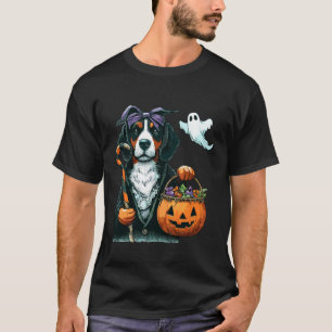 ハロウィン おばけ 犬 スケアリー お菓子入れ 3 Tシャツ