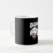 ハロウィン おばけ 犬 魔女 帽子 コウモリ コーヒーマグカップ (正面左)