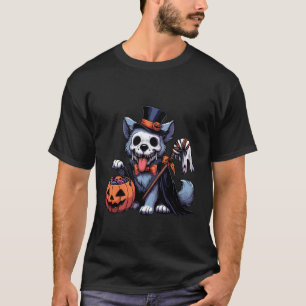 ハロウィン おばけ 猫 キャンディバッグ Tシャツ