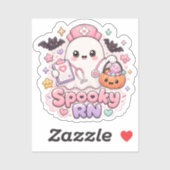 ハロウィン おばけ 看護師 メンズ レディース シール (シート)