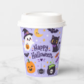 ハロウィン おばけ 紙コップ (正面)