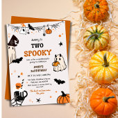 ハロウィン おばけ 誕生日 2歳 可愛い 招待状