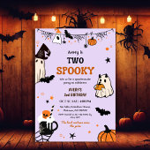 ハロウィン おばけ 誕生日 2歳 可愛い 招待状