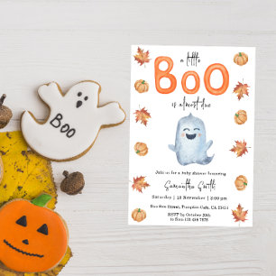 ハロウィン おばけ 赤ちゃんのバースデーパーティーの招待状 招待状