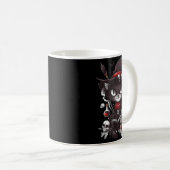 ハロウィン おばけ 黒猫 セイラム薬局 コーヒーマグカップ (正面右)