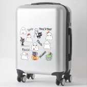 ハロウィン おばけ 黒猫 バンドル シール (スーツケース)
