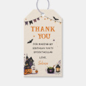 ハロウィン おばけ 1歳の誕生日 女の子 ギフトタグ (正面)