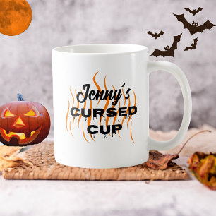 ハロウィン おもしろい呪われたカップ コーヒーマグカップ