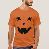 ハロウィン おもしろ かっこいい パンプキン Tシャツ (正面)