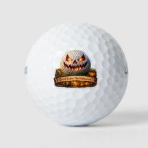 ハロウィン おもしろ ゴルフボール