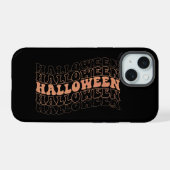 ハロウィン おもしろ ハロウィン iPhone 15ケース (裏面横)