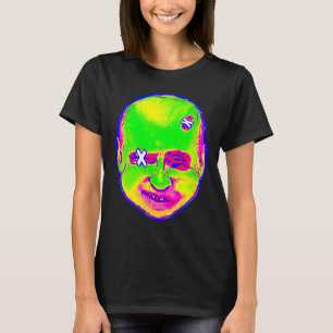 ハロウィン おもしろ プーチン ピエロ 80年代 レトロ アート ウクライナ Tシャツ