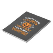 ハロウィン おもしろ ヴァンパイア かぼちゃ ノートパッド (回転)