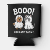 ハロウィン おもしろ 犬 猫 "ぼくは食べられない" 缶クーラー (正面)