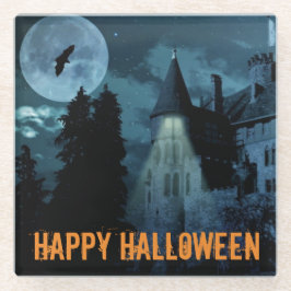 ハロウィン お化けゴス邸 ガラスコースター