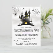 ハロウィン お化け屋敷の引っ越しパーティー 招待状 (スタンド正面)