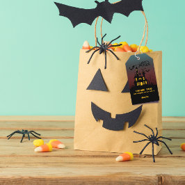 ハロウィン お化け屋敷 ありがとう ギフトタグ
