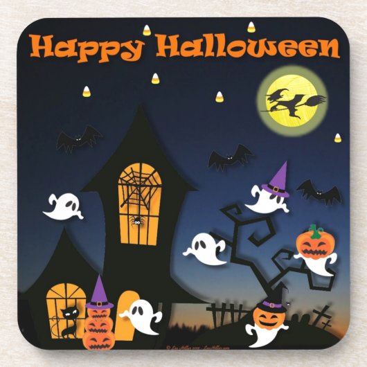 ハロウィン お化け屋敷 コースター (正面)